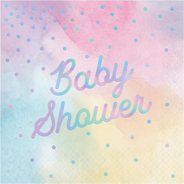 Baby Shower Servietten Glänzend