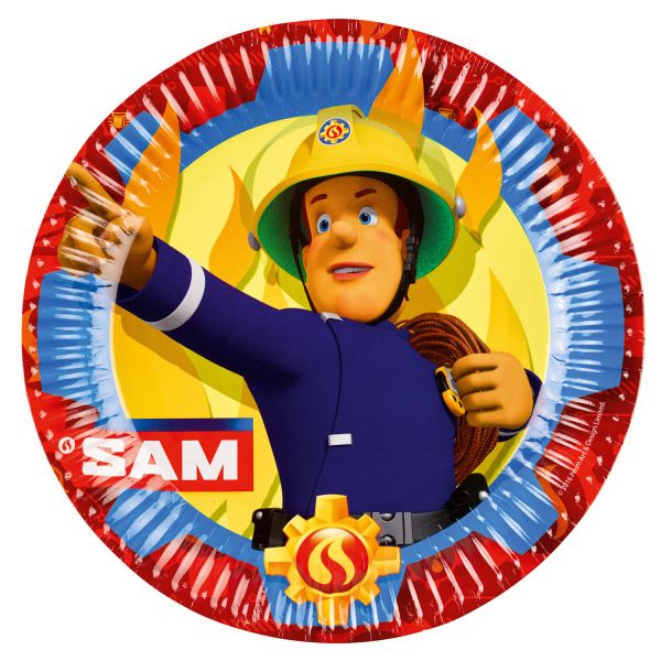 Feuerwehrmann Sam Pappteller