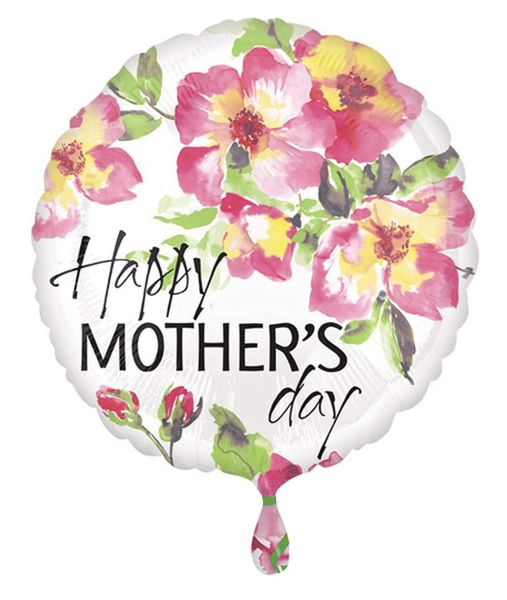 Mothers Day Paintlery Folienballon 43cm