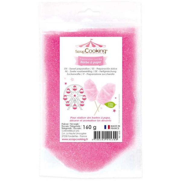 Zuckerwatte Mix Rosa