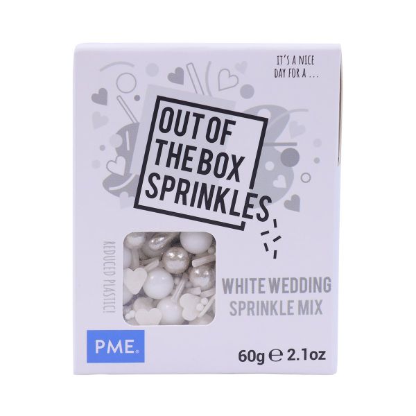 Out the Box Sprinkle Mix Weiße Hochzeit 60g