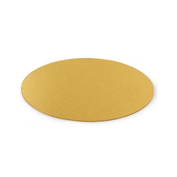 Cake Board Gold-rund-28cm