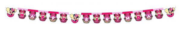 Minnie Cafe, Happy Birthday Banner