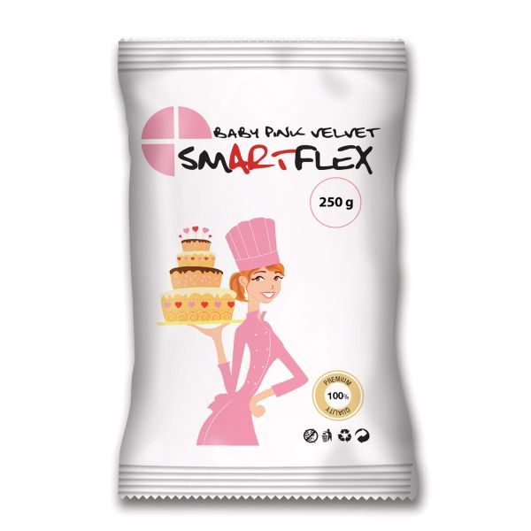 Smartflex Fondant Baby Pink 250g