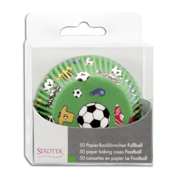 Muffin Förmchen Fußball