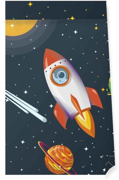 Space Rocket Paper Party Bags/4