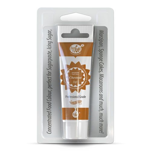 Lebensmittelfarbe - Gel - Chestnut