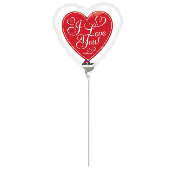 I Love You Mini-Folienballon