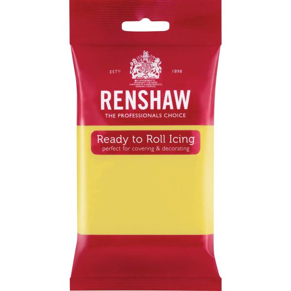 Renshaw Rollfondant Pro Pastel Yellow 250 g