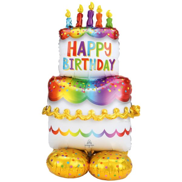 AirLoonz Birthday Cake 127cm
