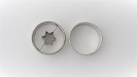 Ausstecher Set Rund mit Stern /2 Ausstecher Set Rund mit Stern /2