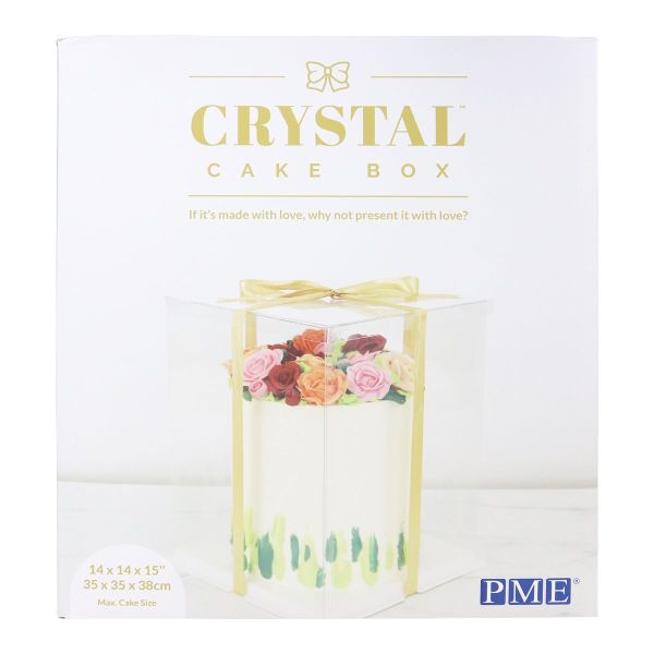 PME Crystal Cake Box 35cm
