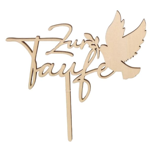 Cake Topper Zur Taufe