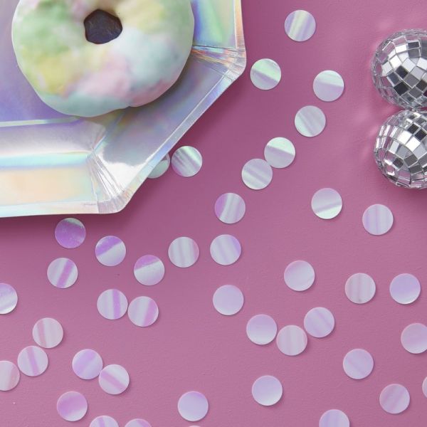Iridescent Table Confetti