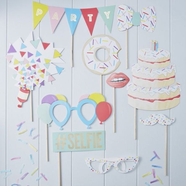 Photo Booth Party Props Pick And Mix