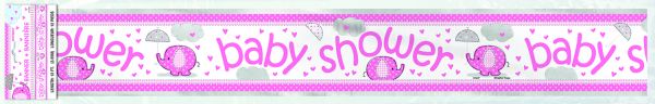 Umbrellaphants Pink Folienbanner 365 cm