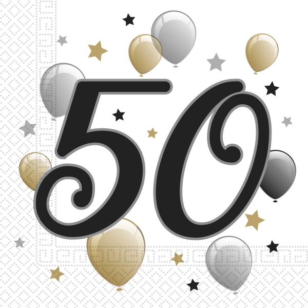 Milestone Servietten 50