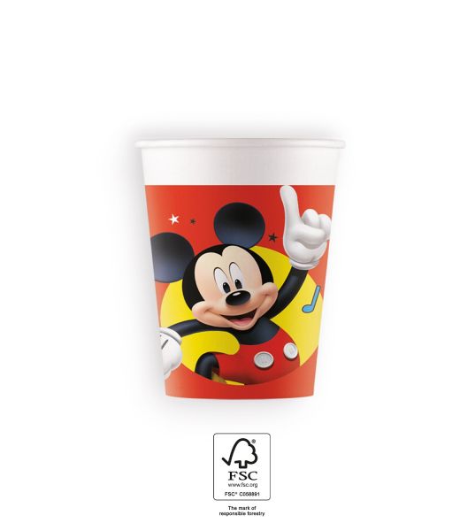 Playful Mickey Pappbecher/8